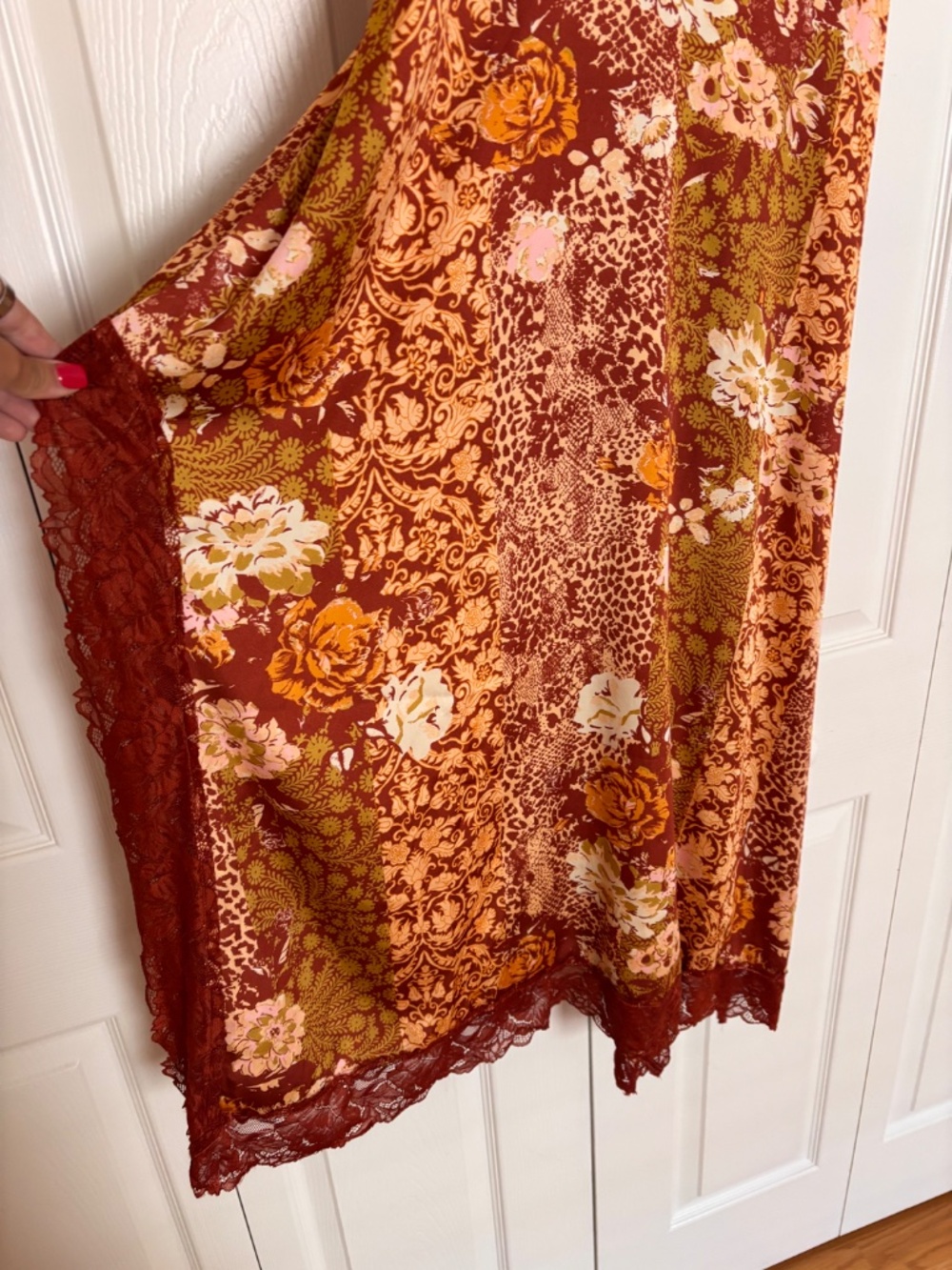 Free People "Right Now" Midi Slip Dress - Picture 3 of 7